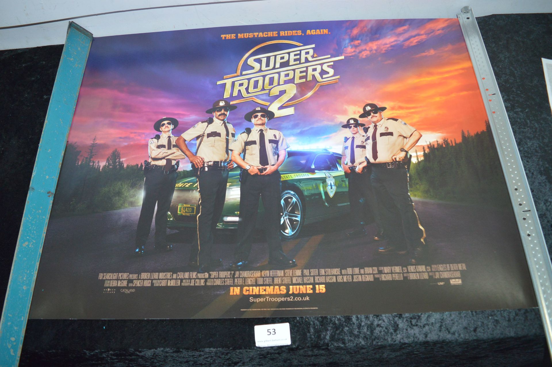 Cinema Poster - Super Troopers 2