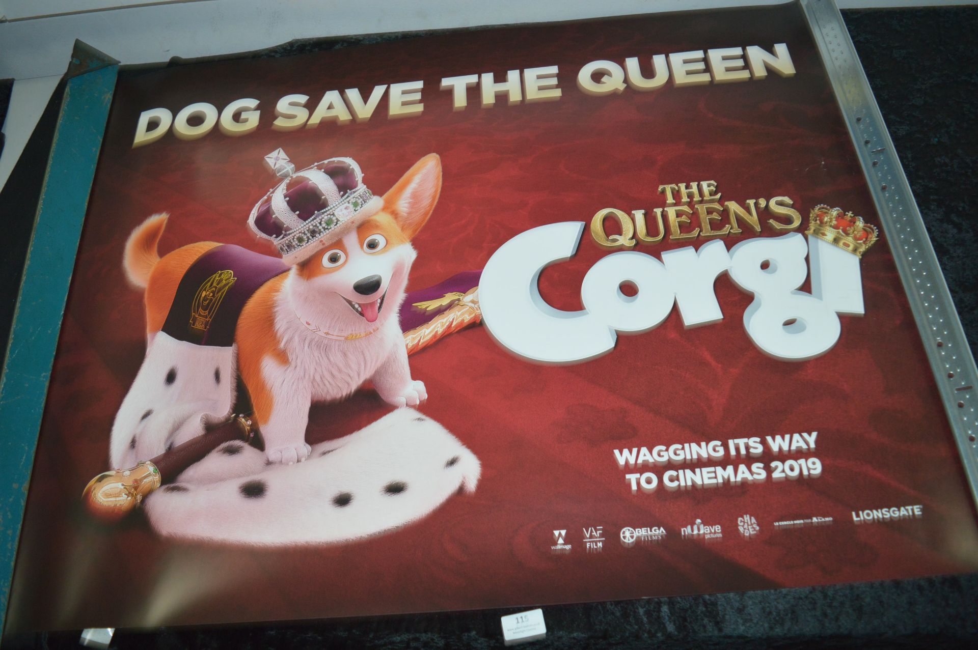 Cinema Poster - The Queen's Corgi