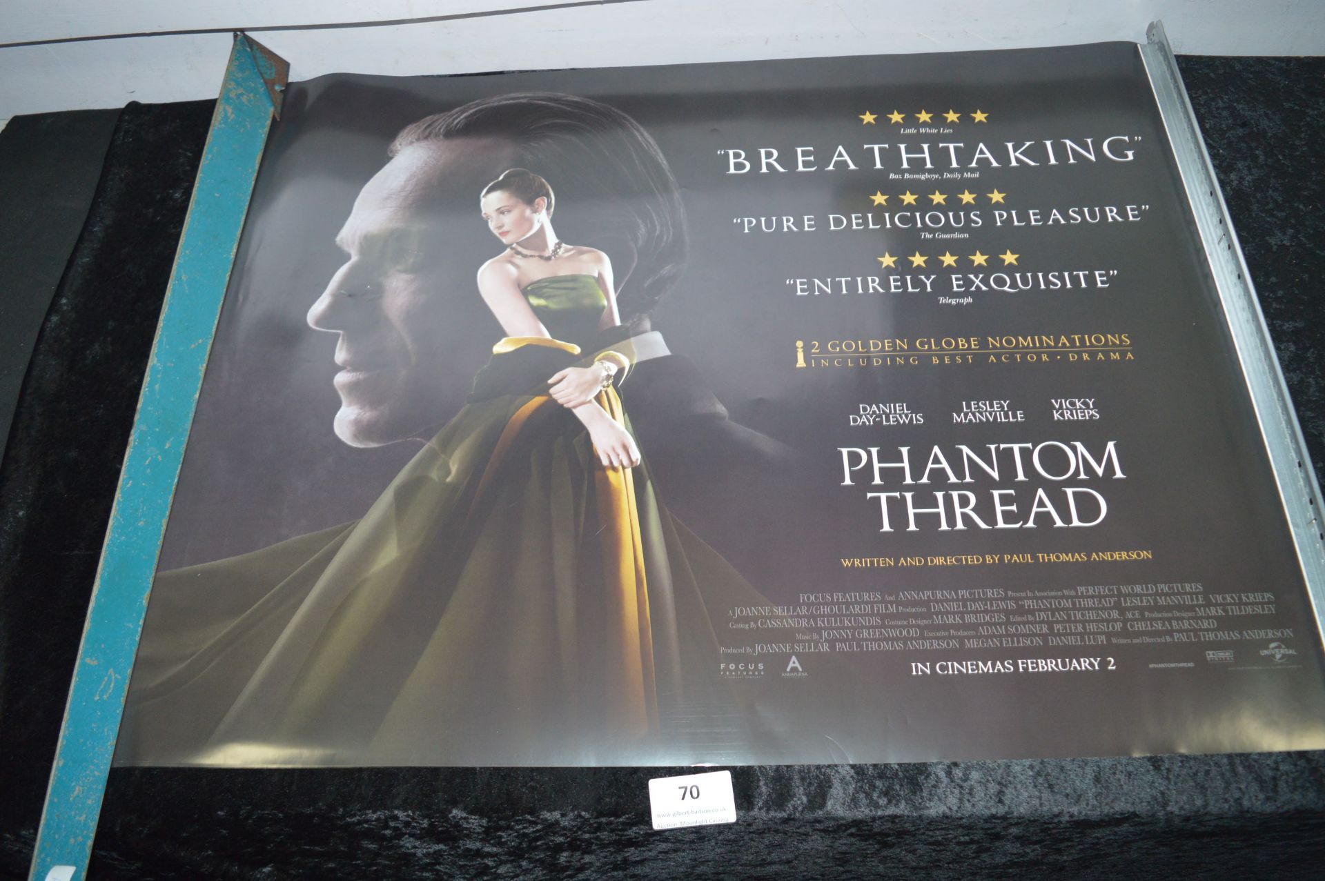 Cinema Poster - Phantom Thread