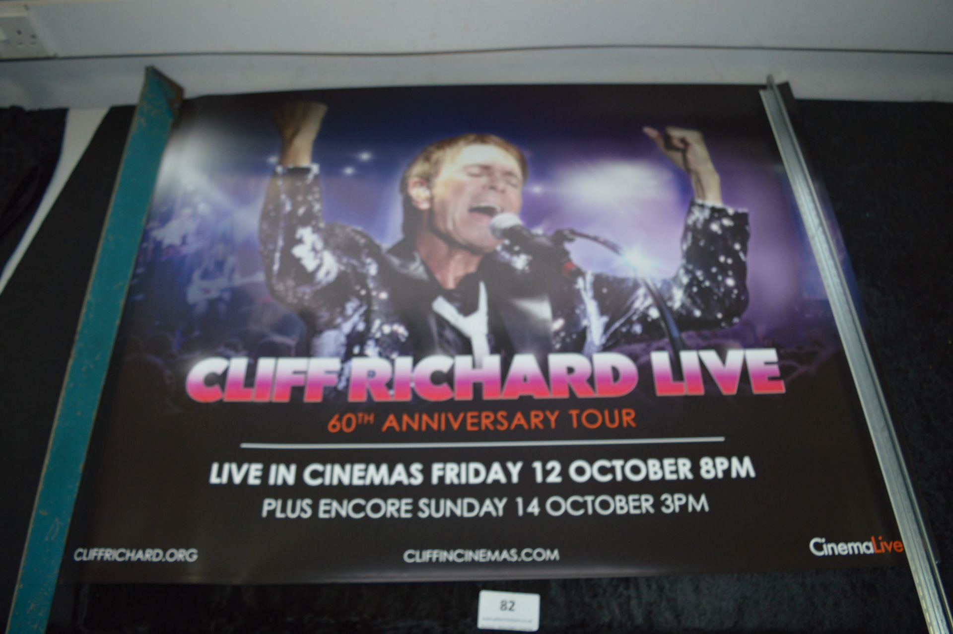 Cinema Poster - Cliff Richard Live