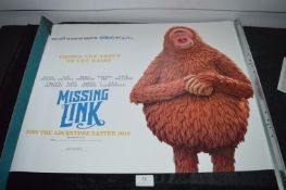 Cinema Poster - Missing Link