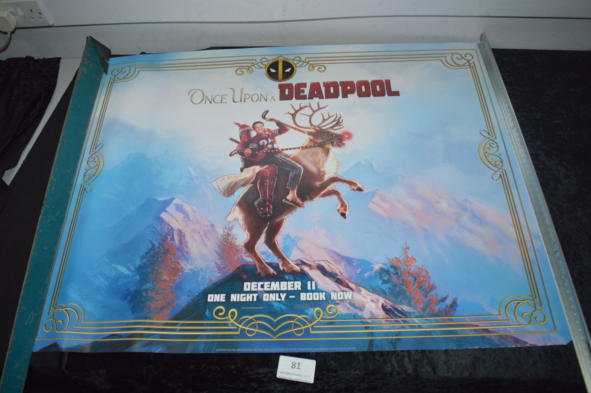 Cinema Poster - Once Upon a Deadpool