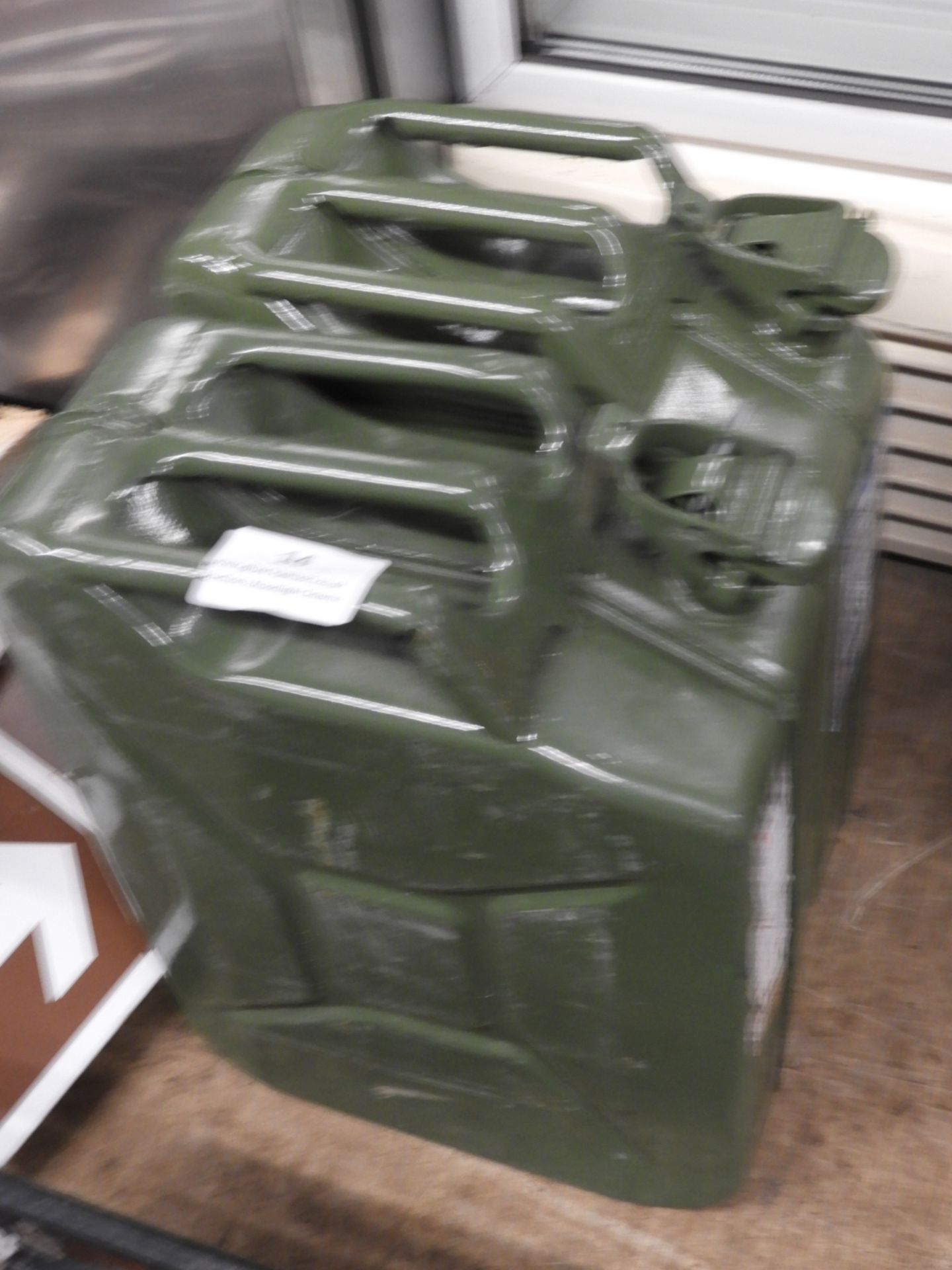 Two 20L Jerry Cans