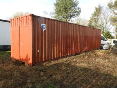 40’ Hi-Cube Container with Toilet Facilities and Waste Tank - Collection from Scarborough