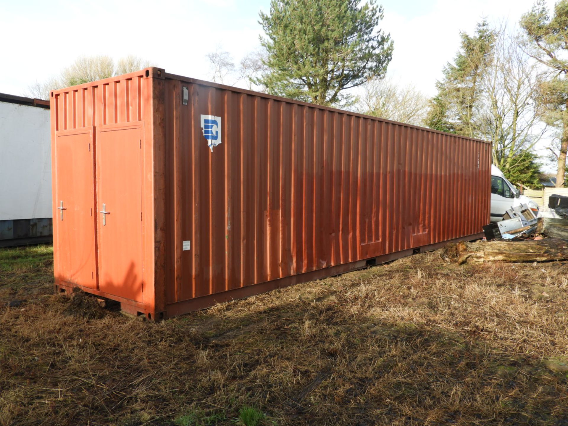 40’ Hi-Cube Container with Toilet Facilities and Waste Tank - Collection from Scarborough