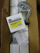 *Box of 20 Newlec GX5.3 12V White Finish Shower Li