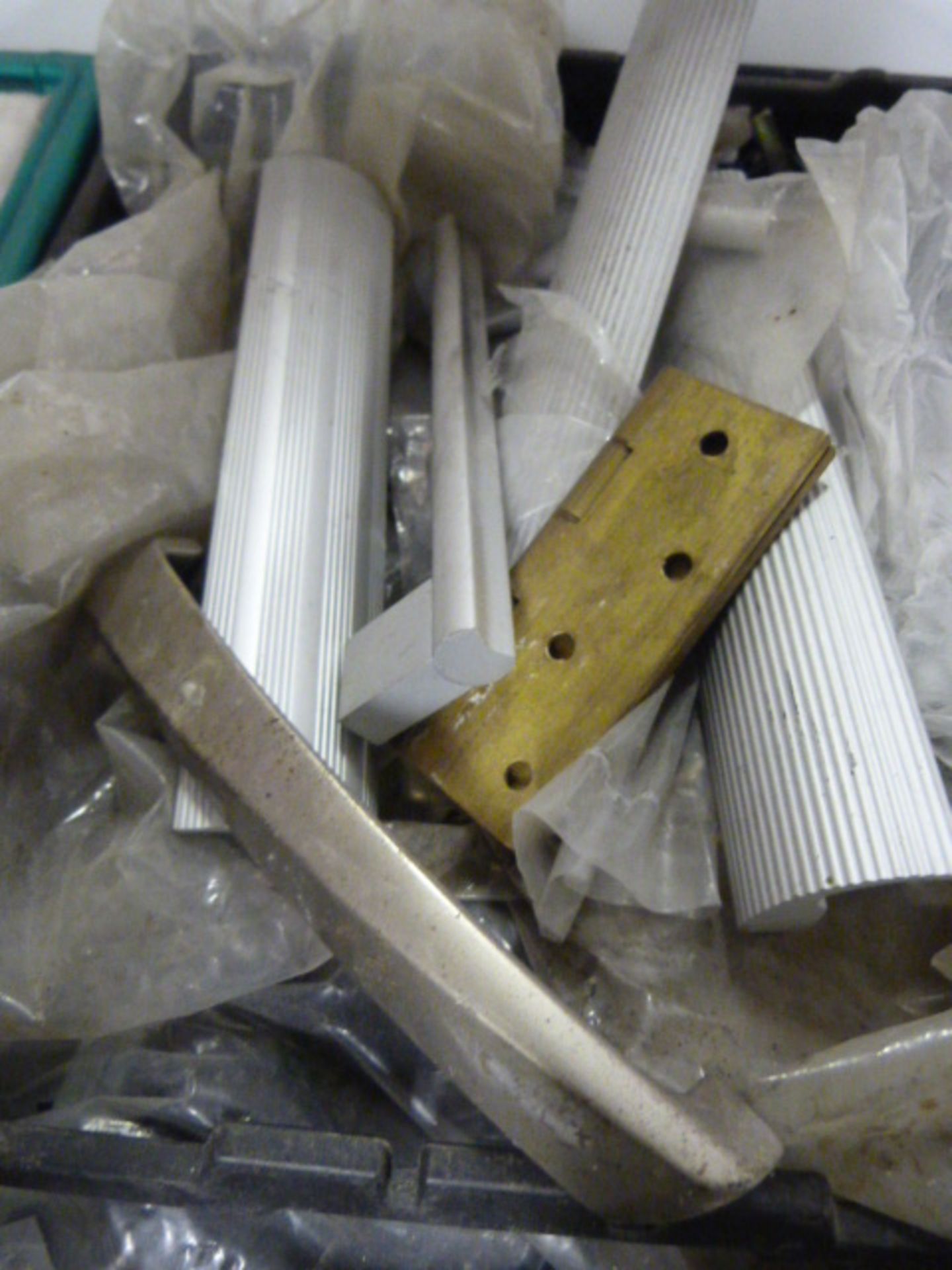 Box of Assorted Handles and Fittings