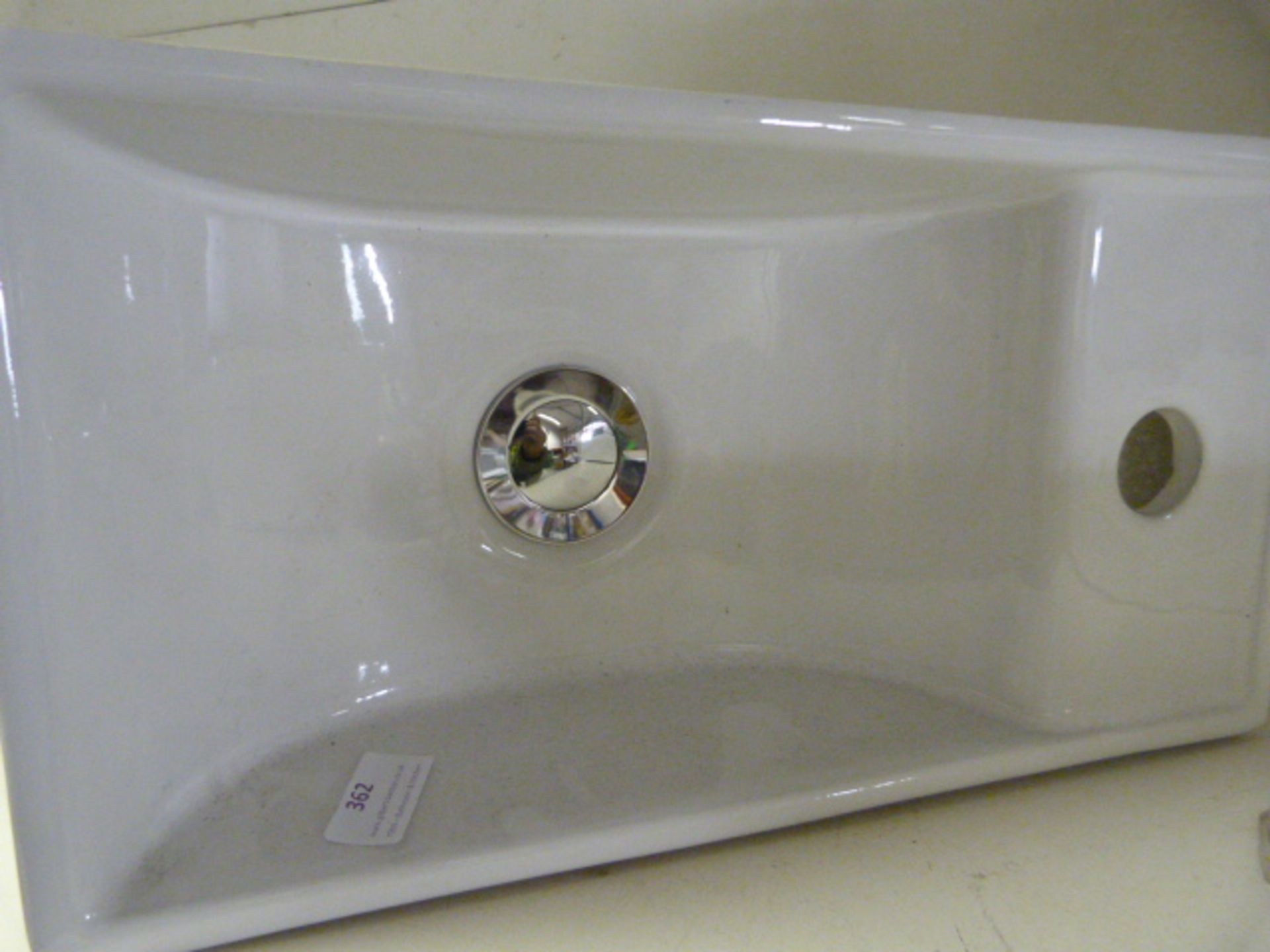 *Small Rectangular Ceramic Sink