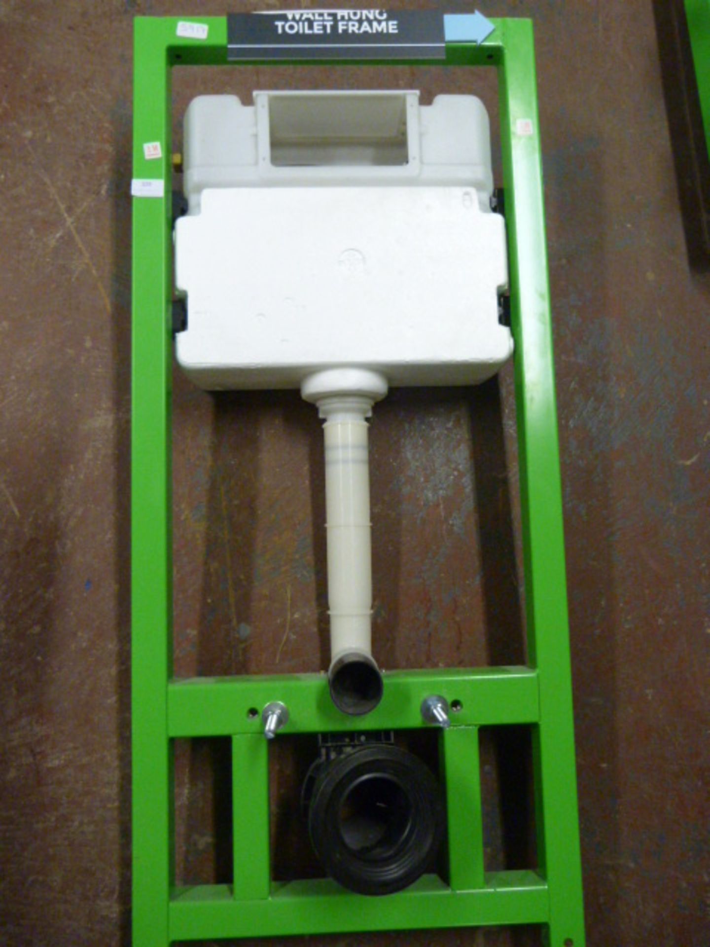 *Green Frame with Plastic Cistern