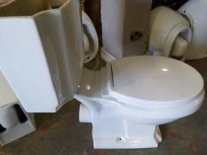 *Floor Mounted Corner Toilet with Cistern (No Cove
