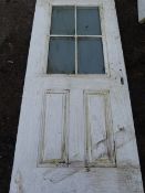 *Glass Paneled Exterior Door 200.5x90.5cm