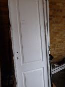 Four Internal Panel Doors with Frames 203x95.5cm I