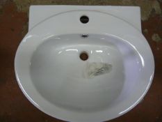*TCCPT 03 Petite Basin 1TH Bathroom Sink