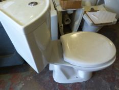 *Floor Mounted Corner Toilet with Cistern
