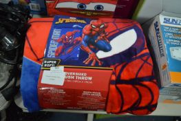 *Licensed Character Throw "Spiderman"
