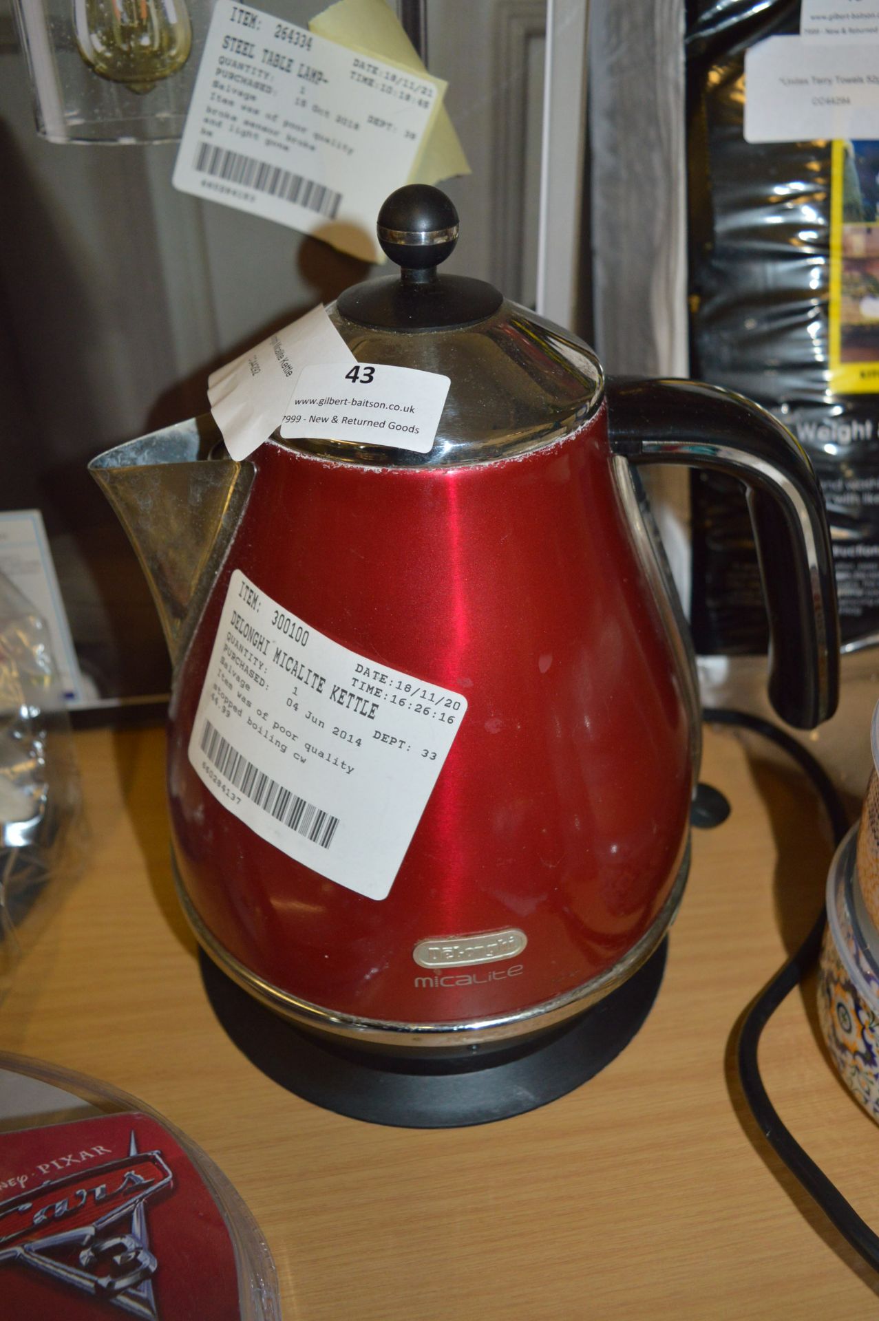 *Delonghi Micalite Kettle