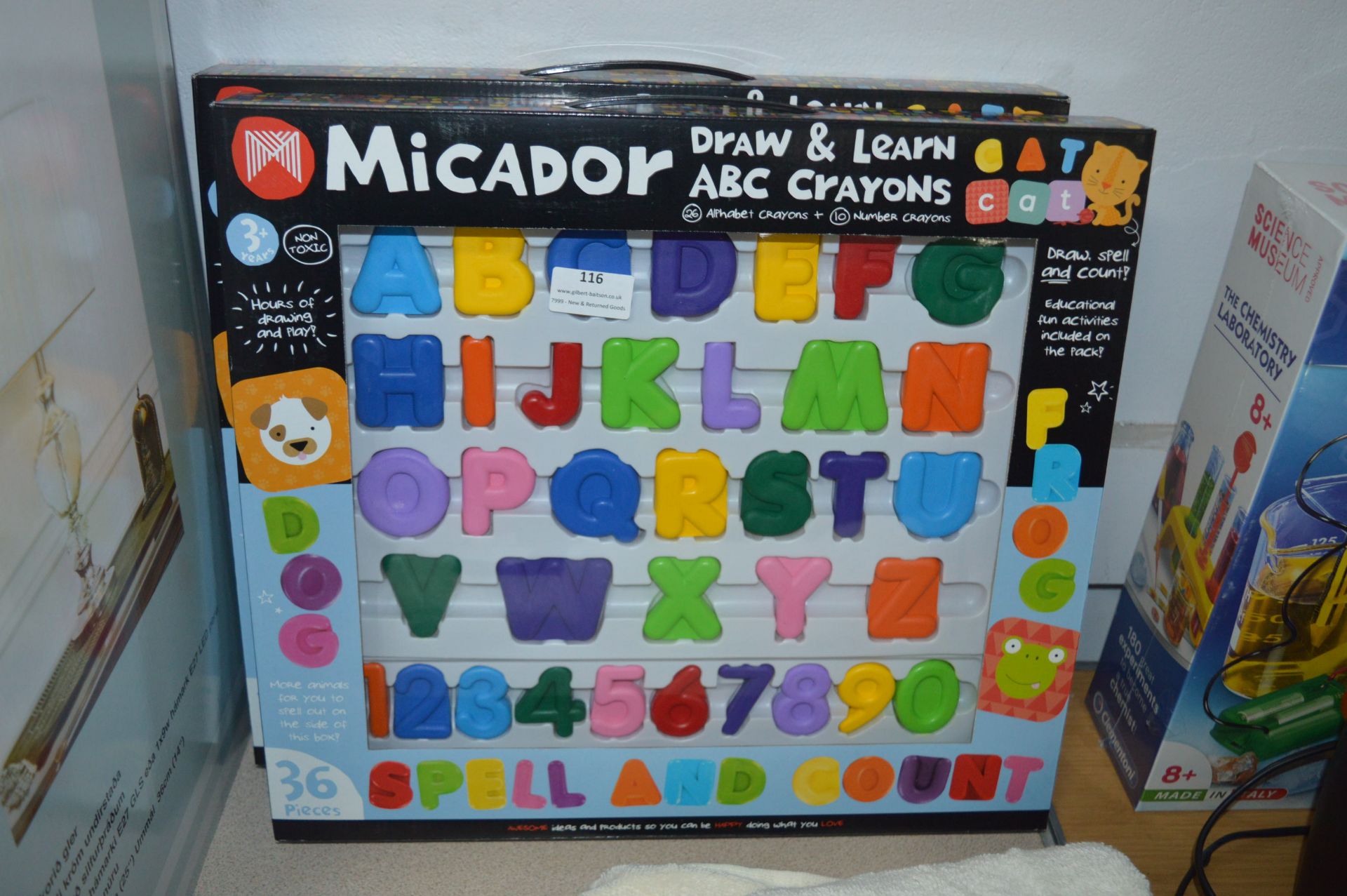 *Two Packs of Draw & Learn ABC Crayons