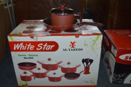 *Al Yazedi White Star Cookware Set