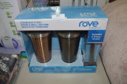 *Rove Insulated Stainless Steel Tumblers 2pk