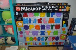 *Two Packs of Draw & Learn ABC Crayons