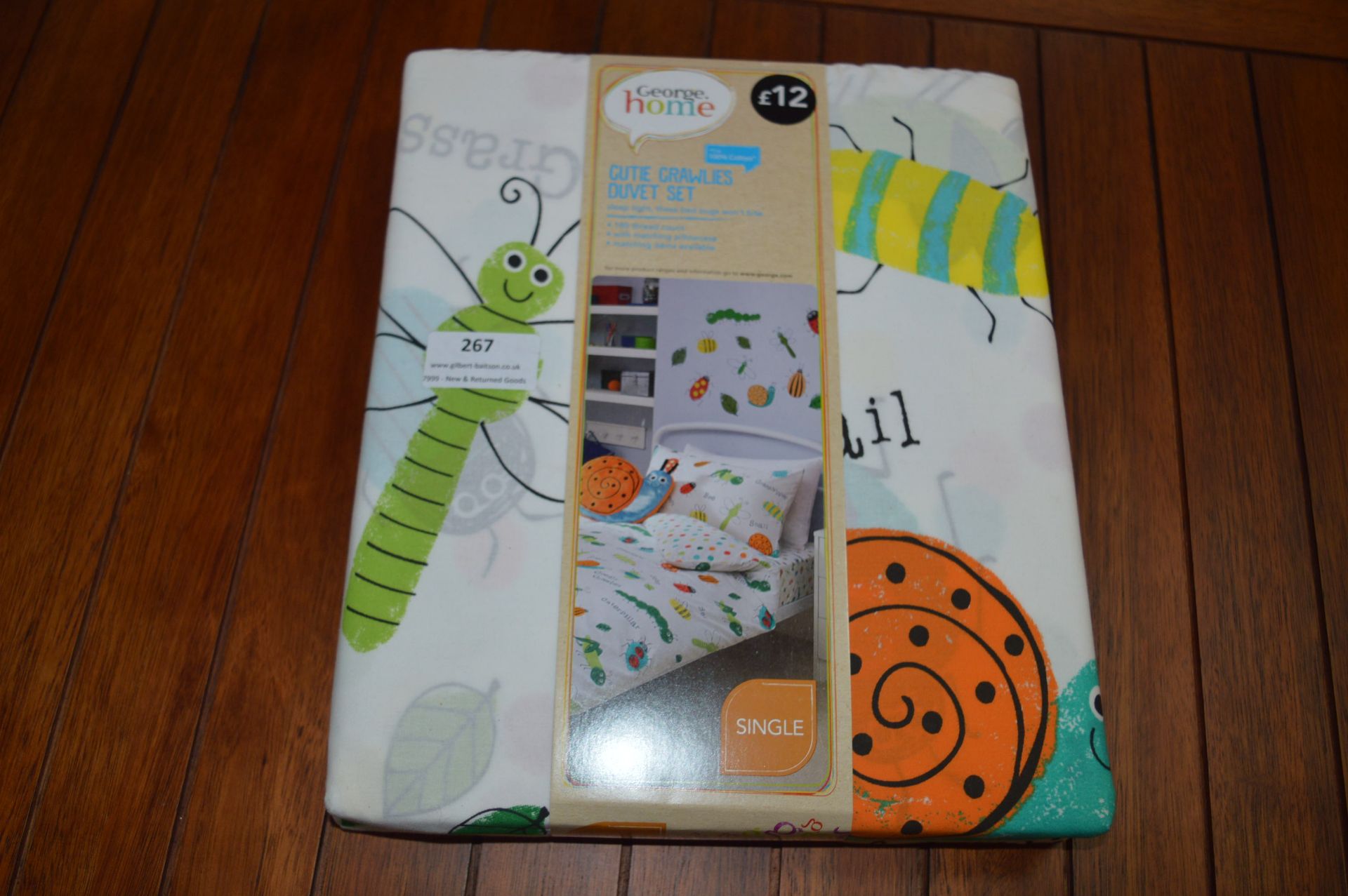 Cutie Crawlies Single Duvet Set