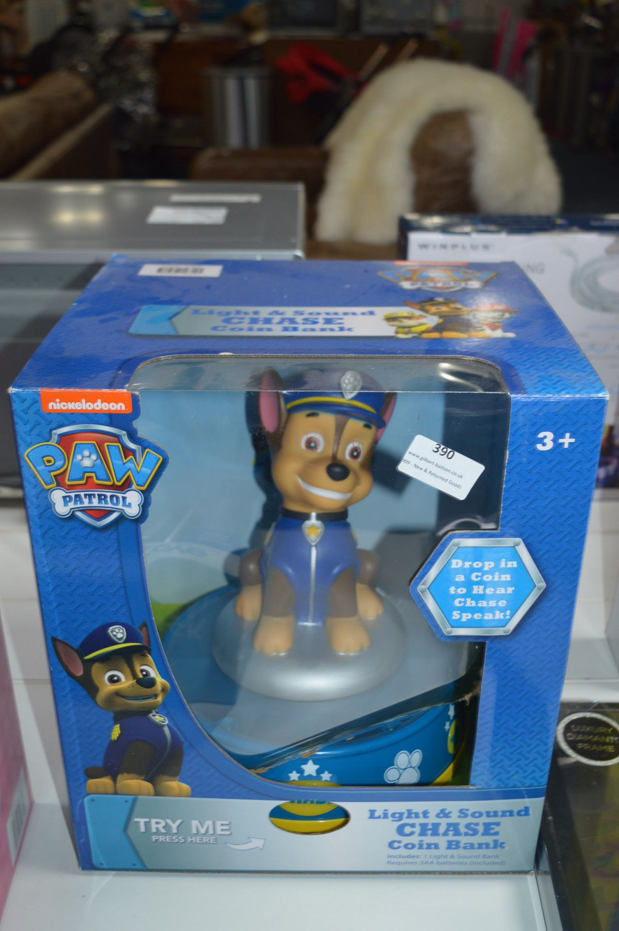 *Paw Patrol Light & Sound Chase Coin Bank