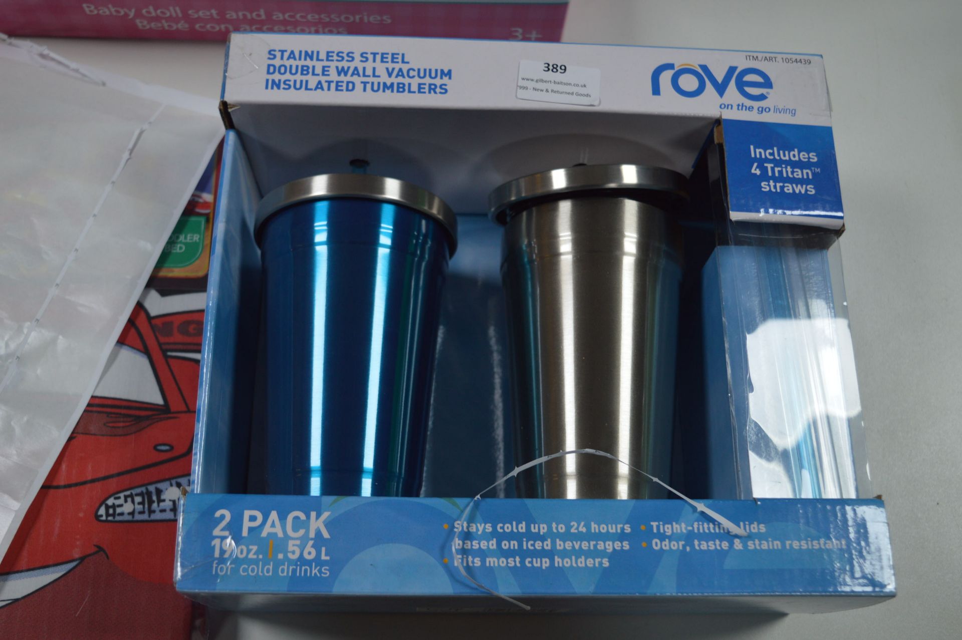 *Rove Stainless Steel Insulated Tumblers 2pk