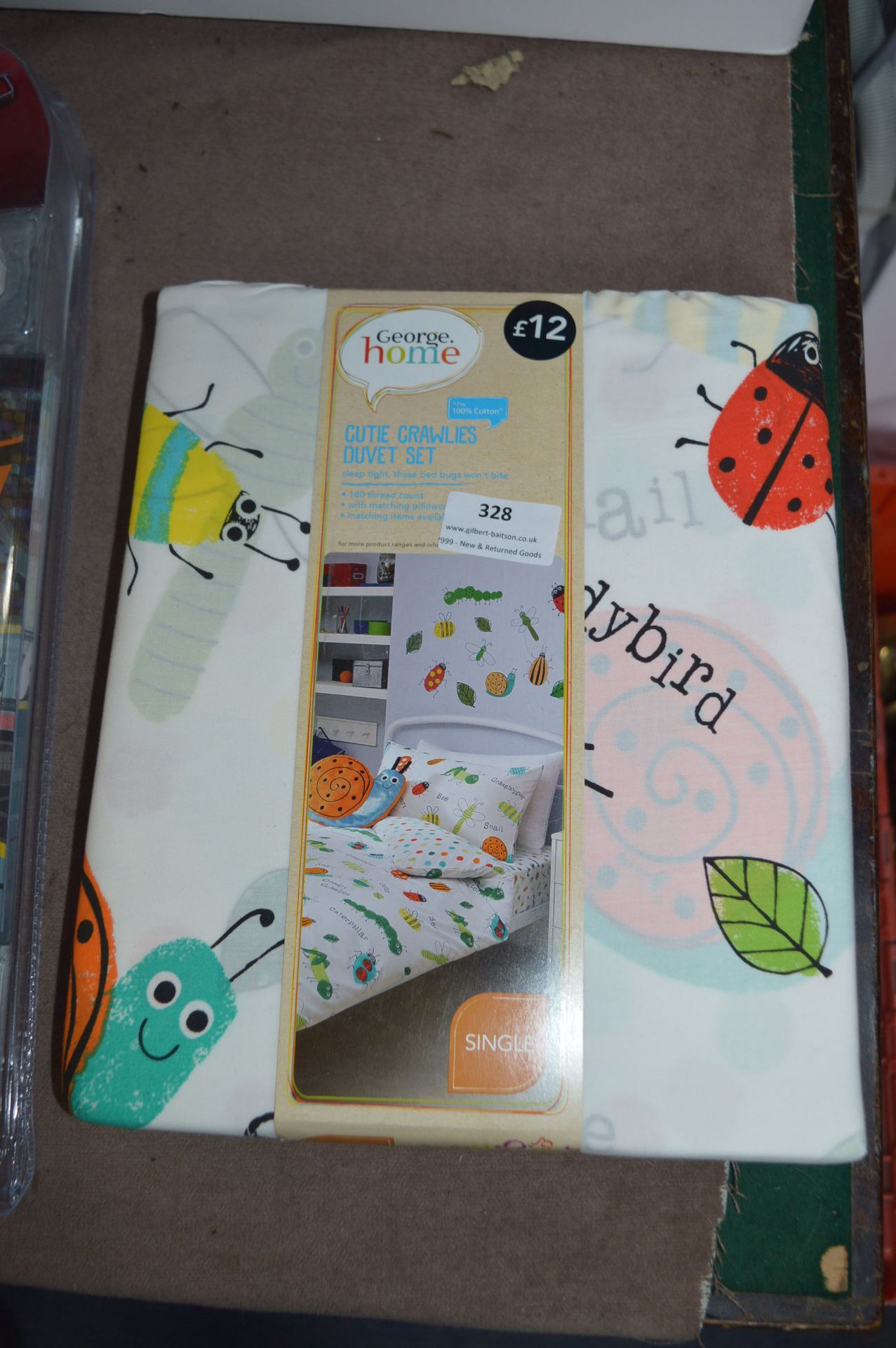 Cutie Crawlies Duvet Set