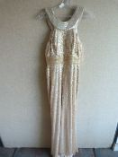 *Nude/Sequin Prom Dress Size:6