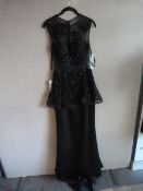 *Sienna Black Prom Dress Size:8
