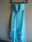 *Aqua Prom Dress Size:10