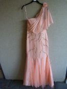 *Peach Prom Dress Size:6