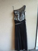 *Black Sleeveless Prom Dress Size:12