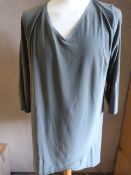 *Twenty Olive Green V-Neck Tops (Various Sizes)