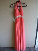 *Amy Coral Prom Dress Size:6