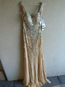 *Nude/Sequin Prom Dress Size:6