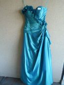 *Teal Prom Dress Size:8