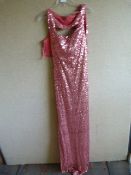 *Niamh Coral Pink Prom Dress Size:10