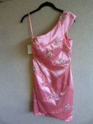*Pink Short Prom Dress Size:6