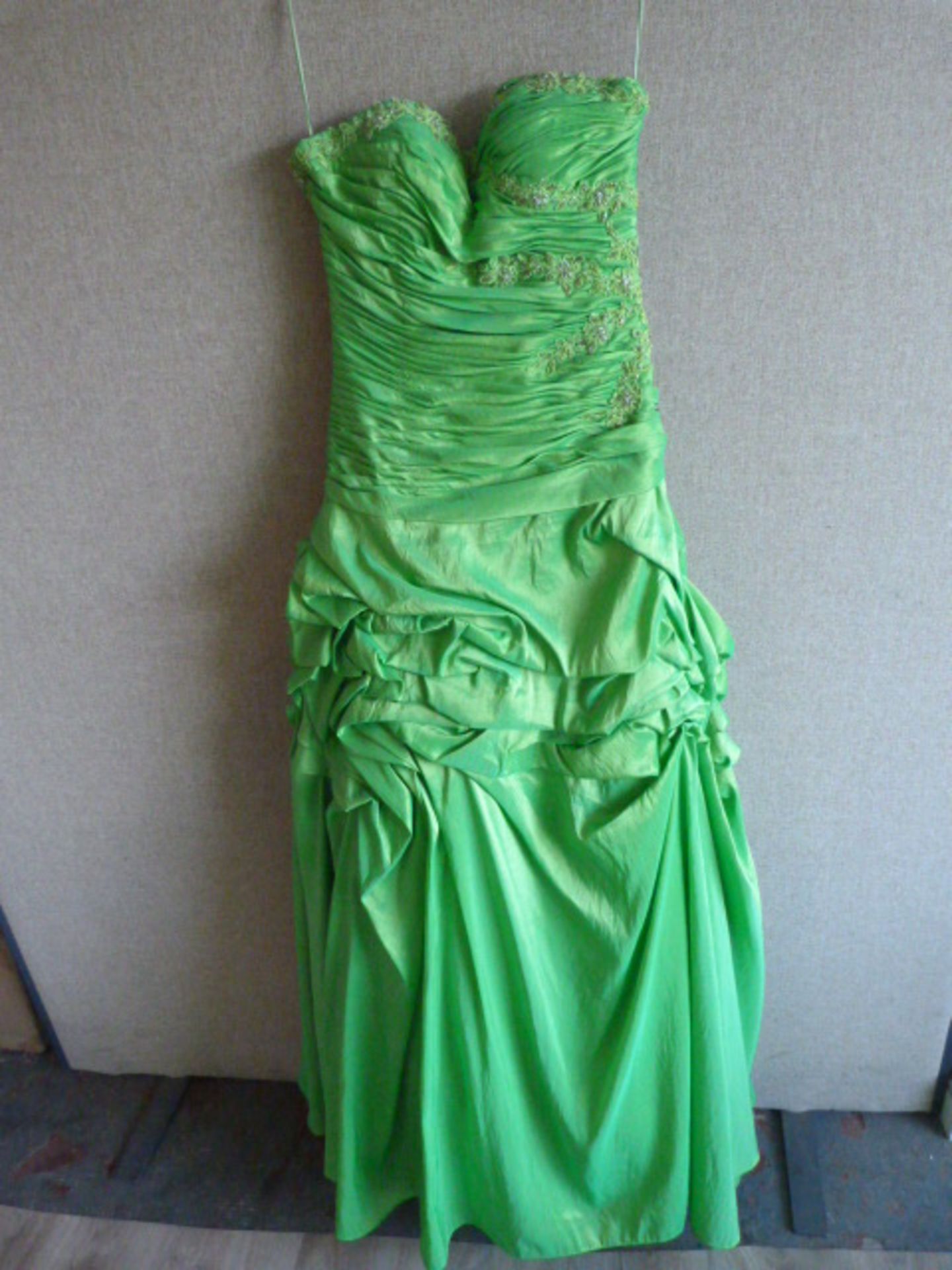 *Green Prom Dress Size:8
