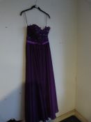 *Violet Long Prom Dress Size:8