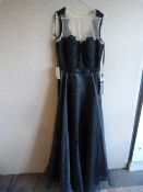 *Tracey Black Prom Dress Size:8