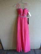 *Esta Fuchsia Prom Dress Size:0