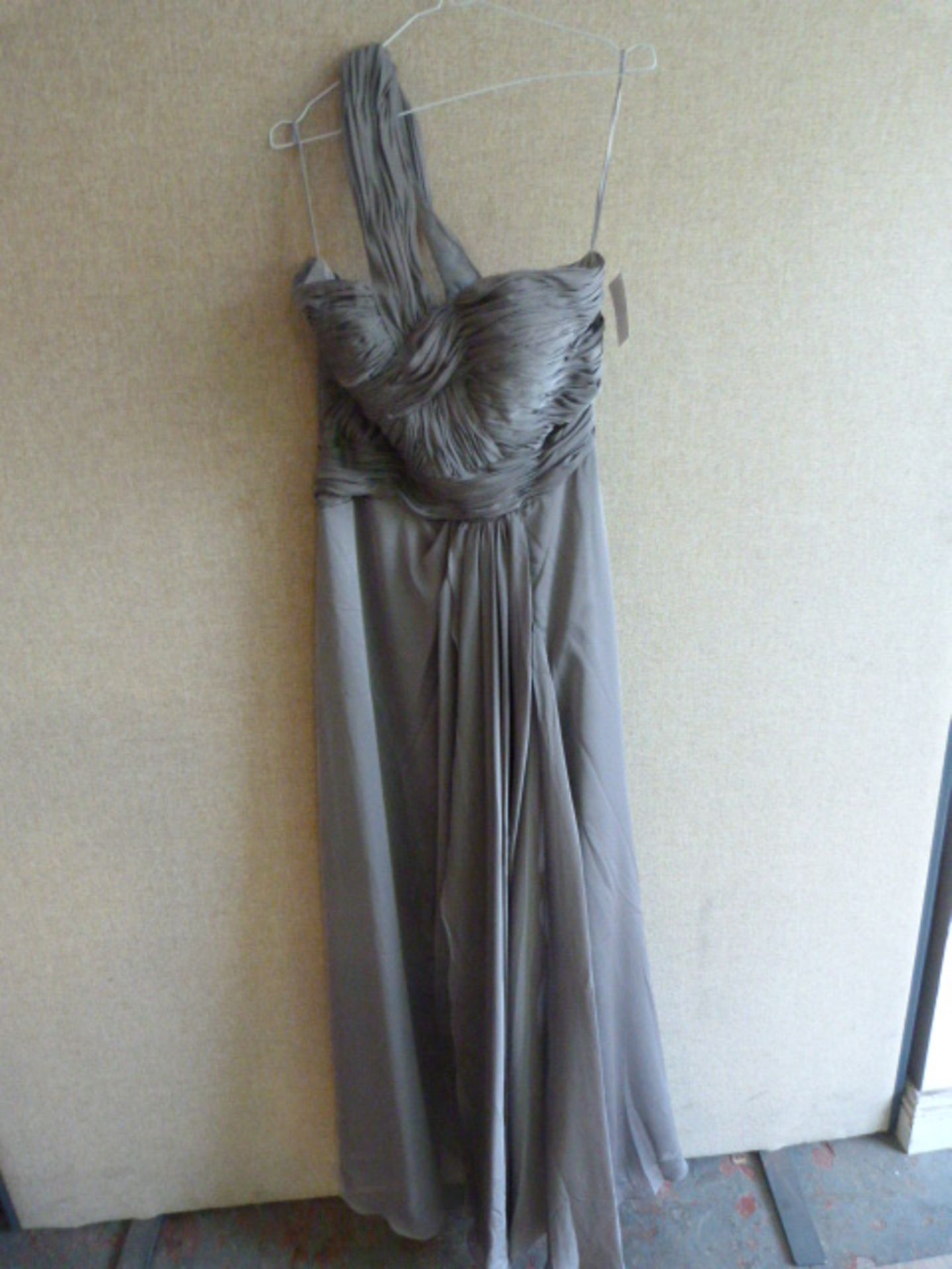 *Dark Silver Prom Dress Size:8