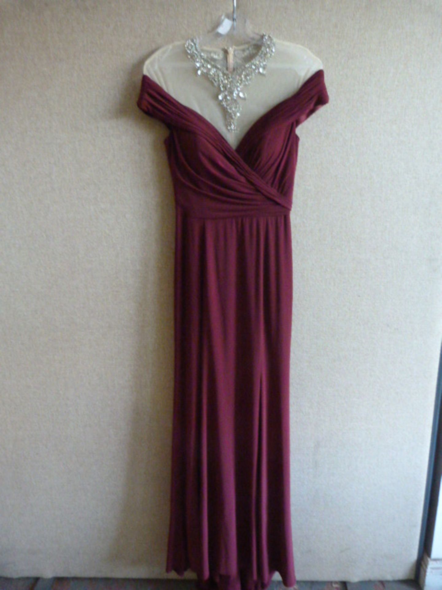 *Grace Garnet Prom Dress Size:6
