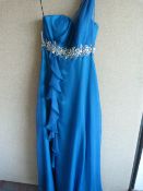 *Marie Ocean Prom Dress Size:8