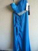 *Marie Ocean Prom Dress Size:10