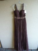 *Pleated Copper Prom Dress Size:6