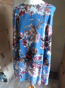 *Twelve Blue Floral Tops (Various Sizes)