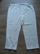 *Five Pairs of White Trousers (Various Sizes)